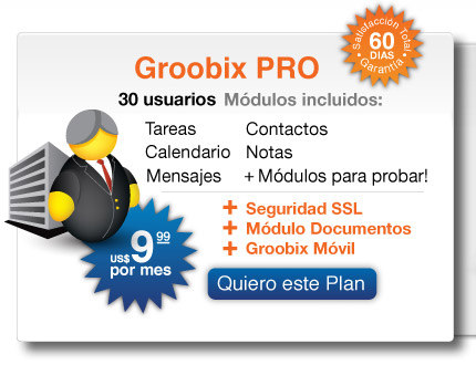Groobix Pro - 30 usuarios